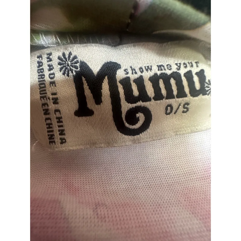 Show Me Your Mumu Womens Brie Floral Short Sleeve Robe Beach Coverup ONE SIZE - Image 4