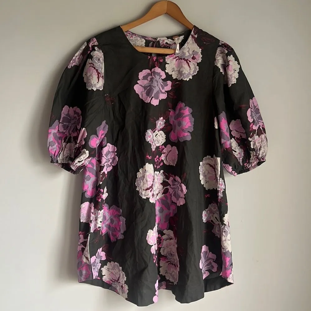 Free People Maye Poplin Tunic In Midnight Combo - Image 2