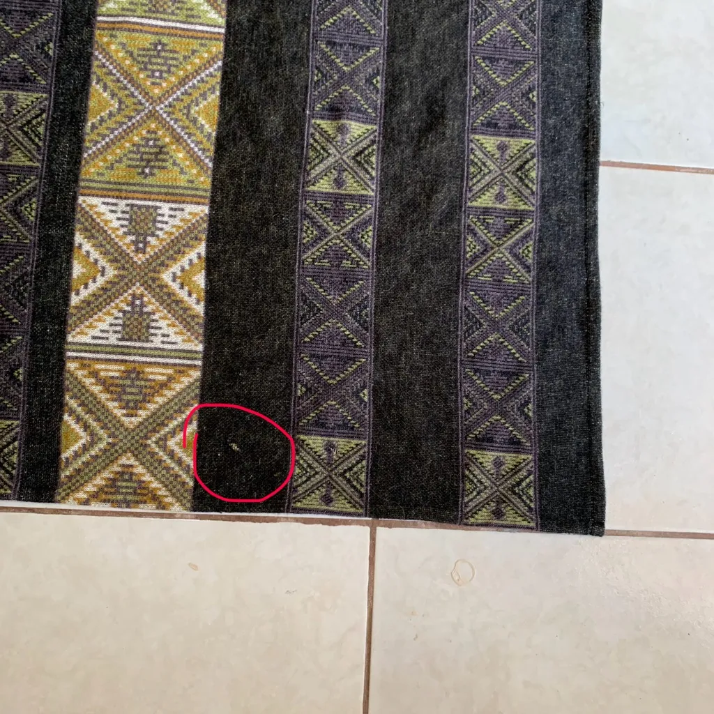 Sol Alpaca aztec wool poncho Black Size undefined - Image 11