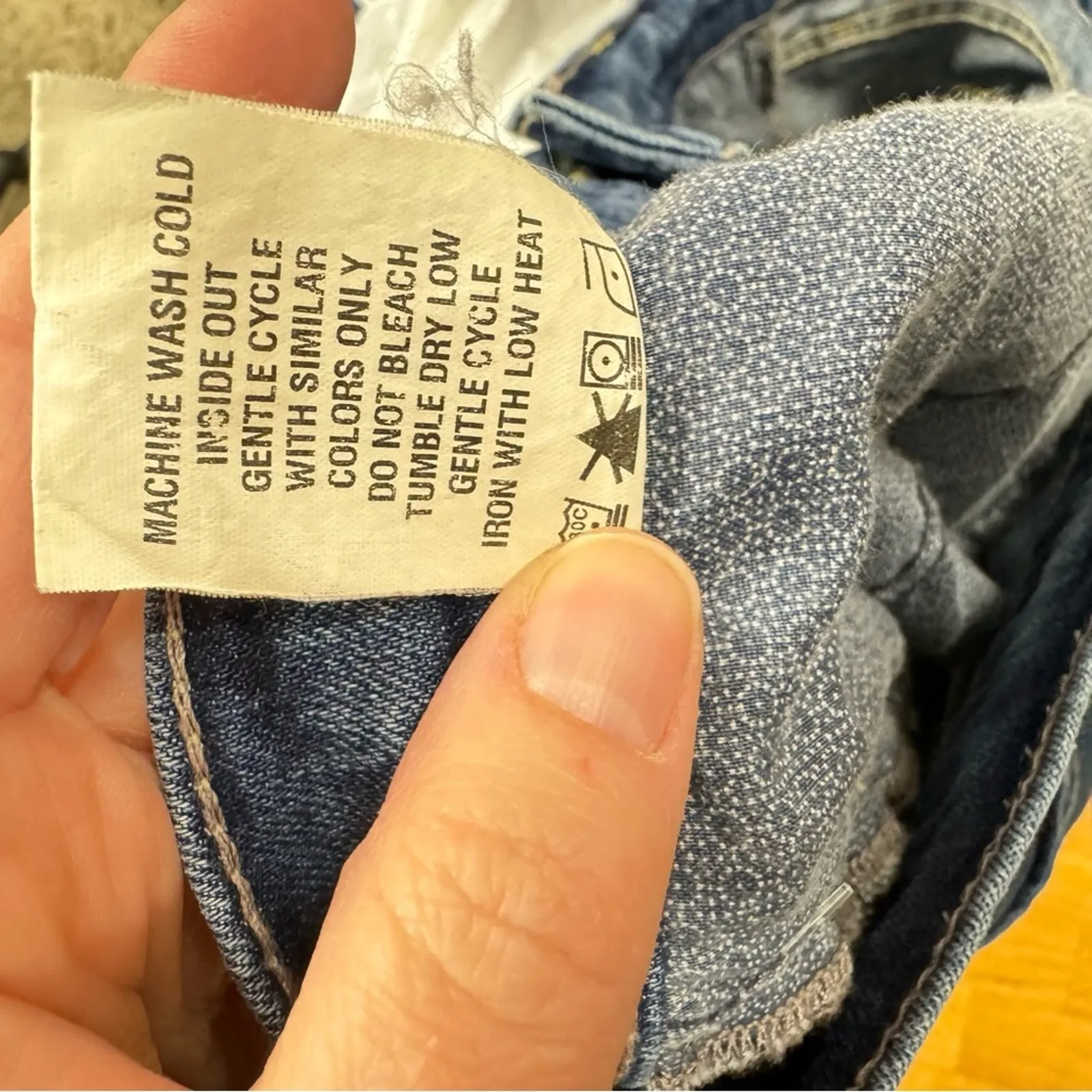 Level 99 Button Fly High Rise Skinny Jeans Womens 31 Blue Denim Anthropologie - Image 13