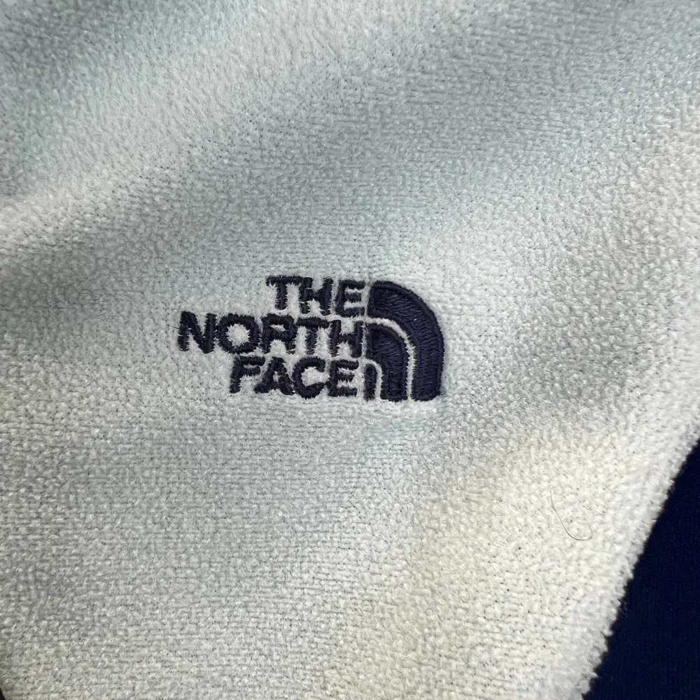 The North Face Womens Fleece Vest Blue Size SP Petite Sleeveless Full Zipper - Image 6