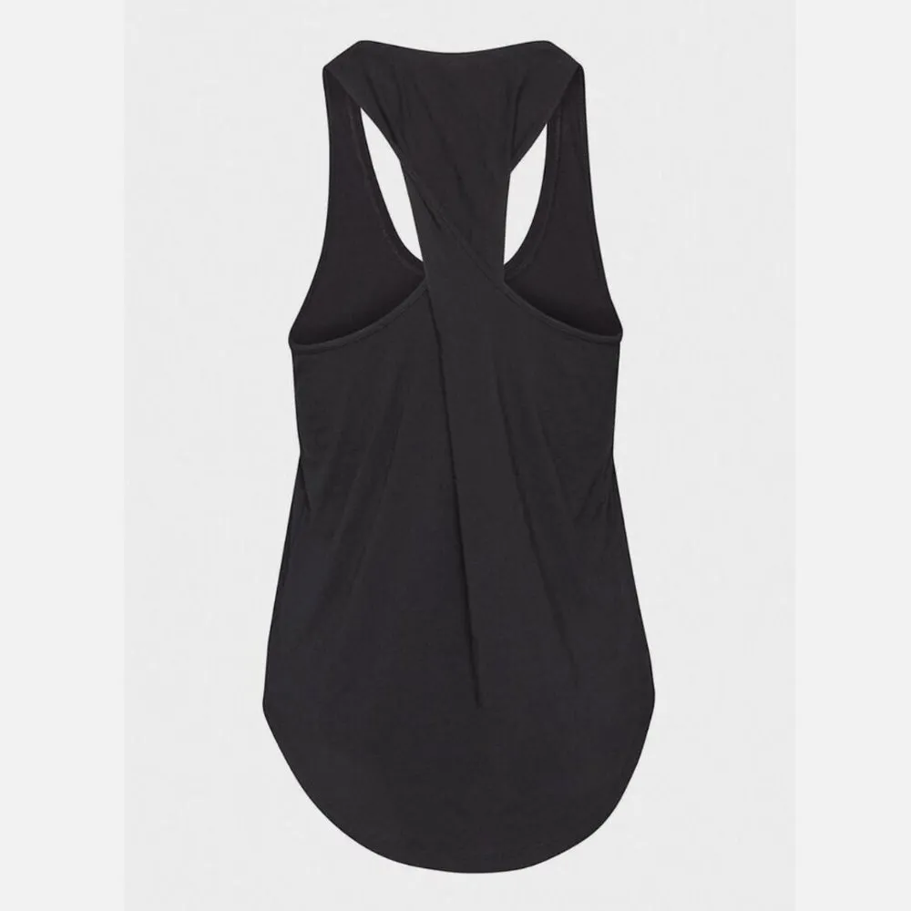 Babaton Foundation Tank Twist-back Pima Cotton Tank Top Black (Medium) - Image 4
