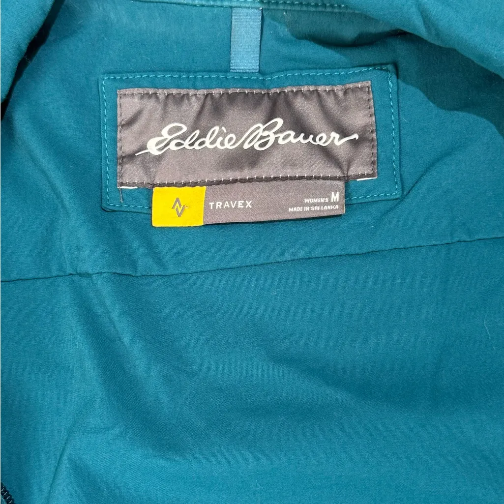 Eddie Bauer Travex Teal Utility Vest Size M - Image 9