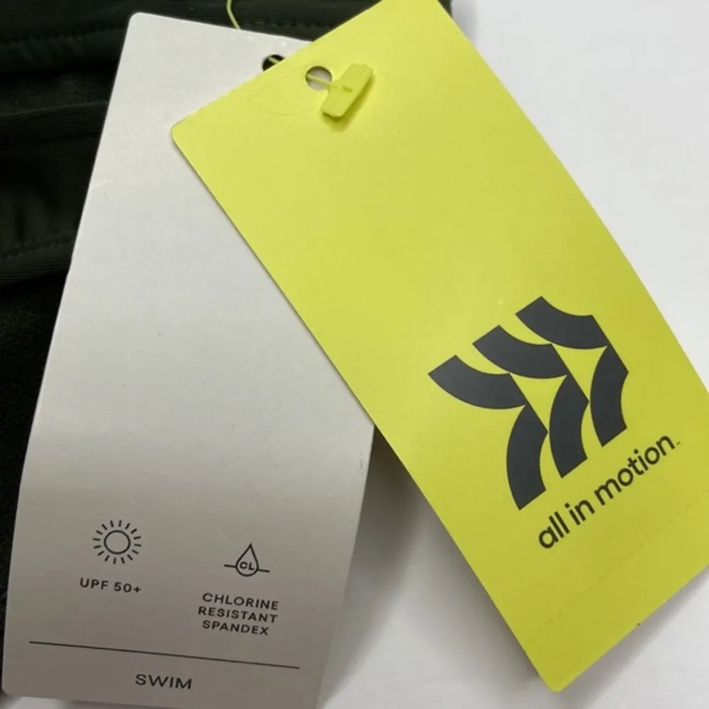 All In Motion Women Green Bikini Bottoms Size Medium NWT - Image 16