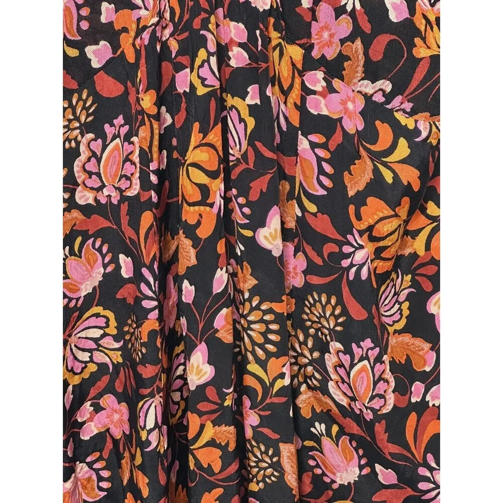 Free People Women's Pixie Printed Tunic Sz large NEW - Image 8