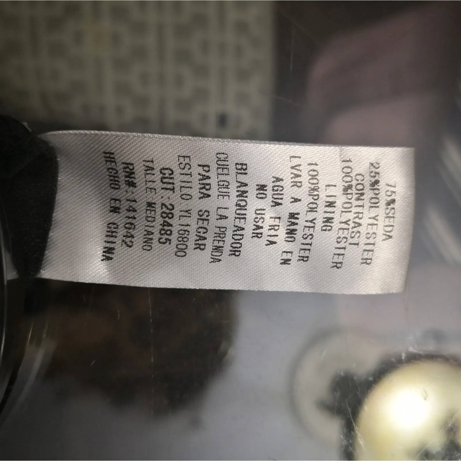 Fab'rik Black Keyhole Silk Maxi Dress M Boho Minimalist Retrogirl Glam Party - Image 7