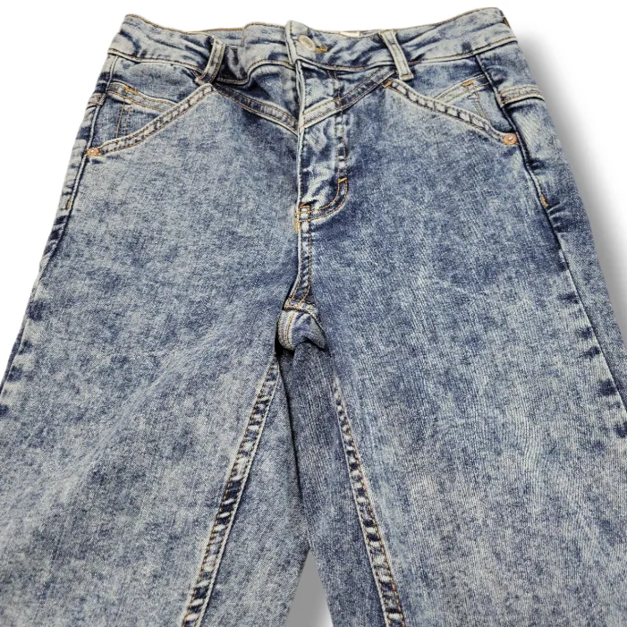 Jeans Size 27 W25"xL27.5" Skinny Jeans Stretch High Rise Jeans Blue Denim Pants - Image 4