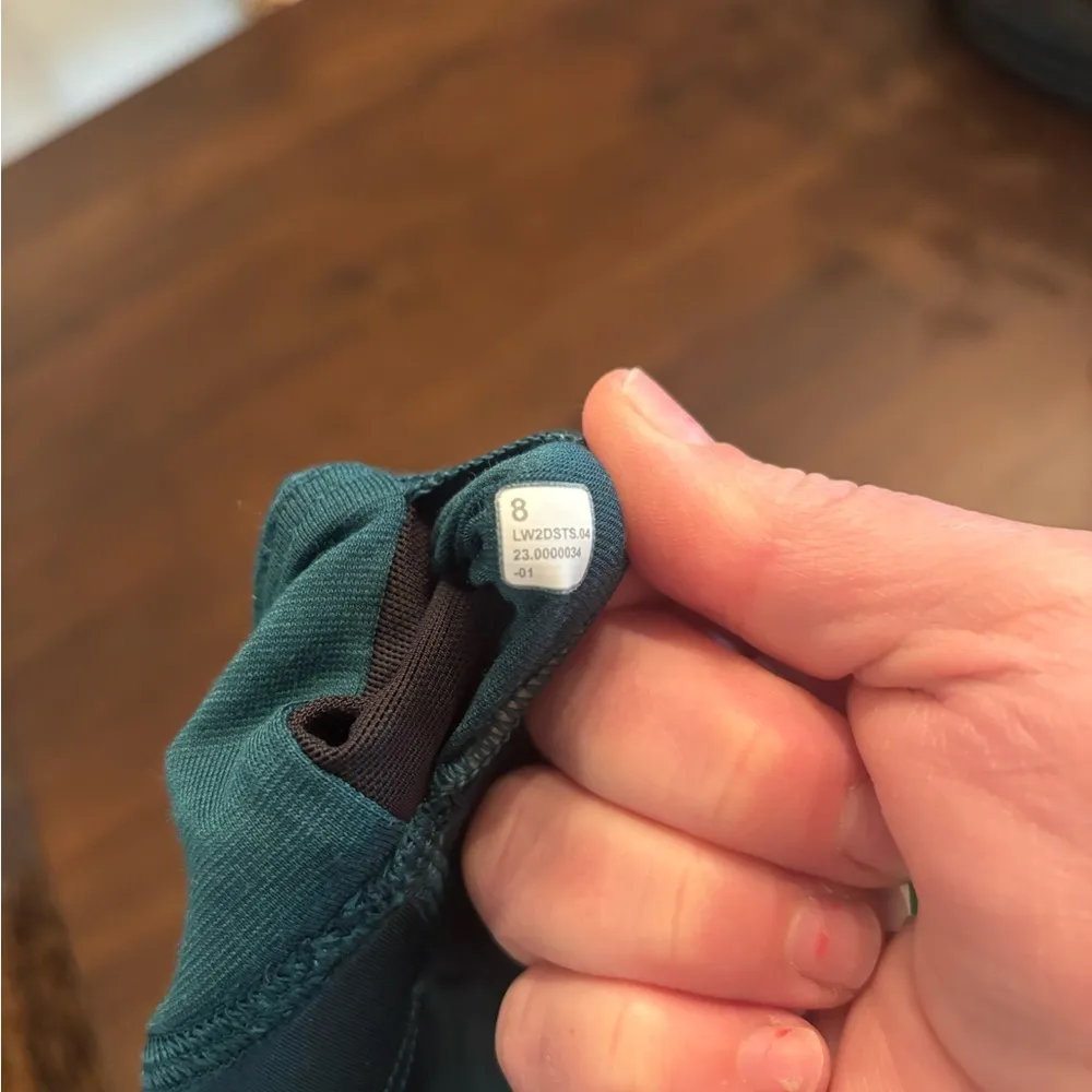 Lululemon Energy Bra LongLine Size 8 B-D Cup Storm Teal - Image 3