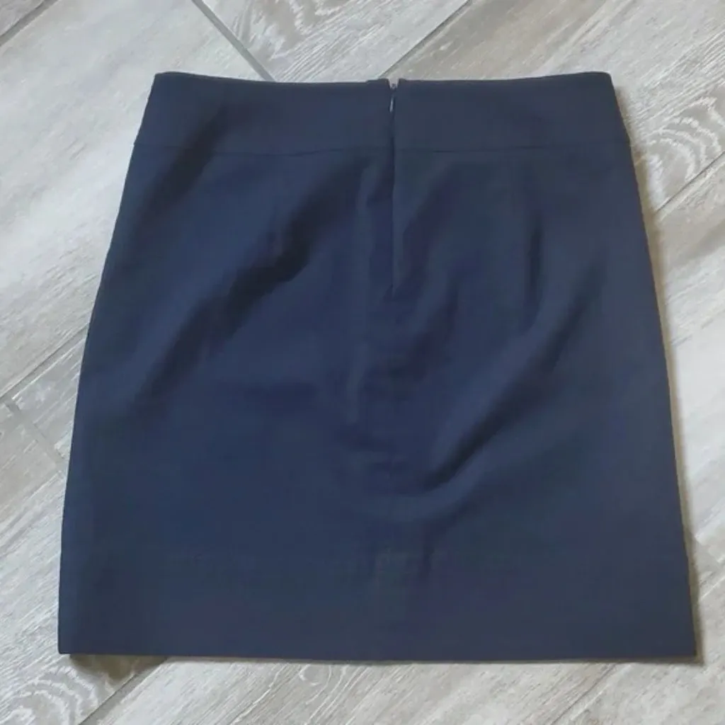 Talbots Petite Back Zip Above Knee Midi Pencil Skirt - Image 5