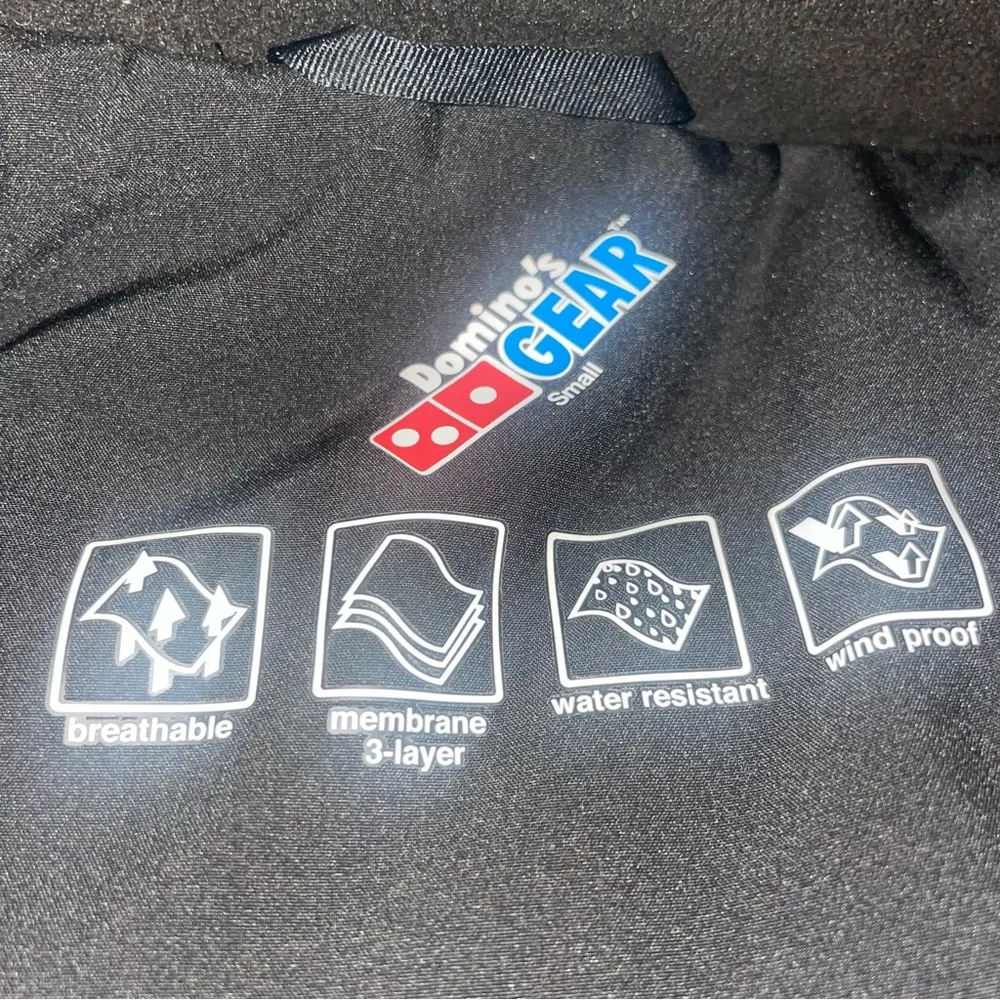 Domino’s Pizza delivery driver winter jacket - Image 5