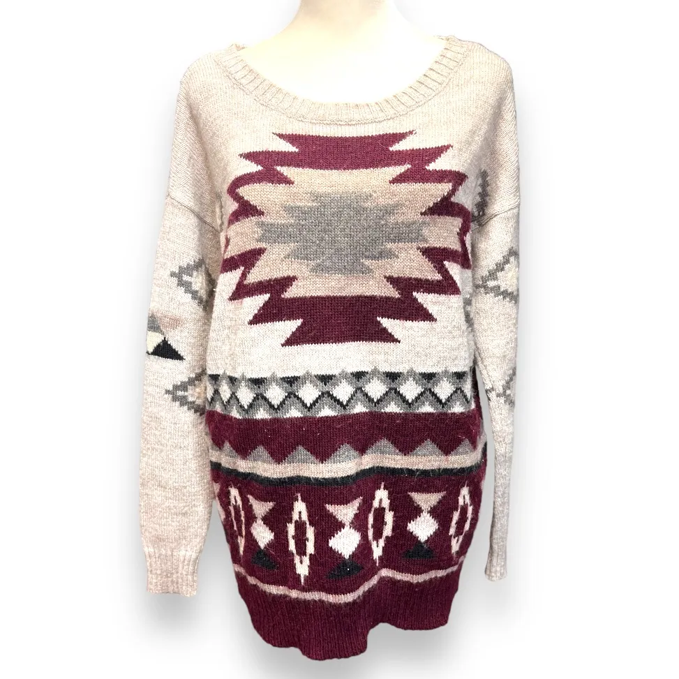 Y2k American Eagle outfitters along western sweater size small - Image 2