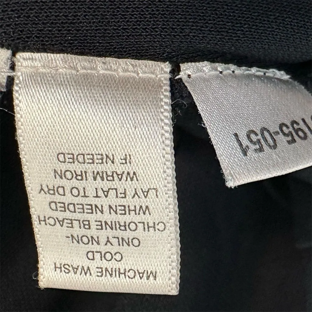 Ann Taylor Women's Black Scoop Neck Short Sleeve Top Size S Career Gothic‎ - Image 5