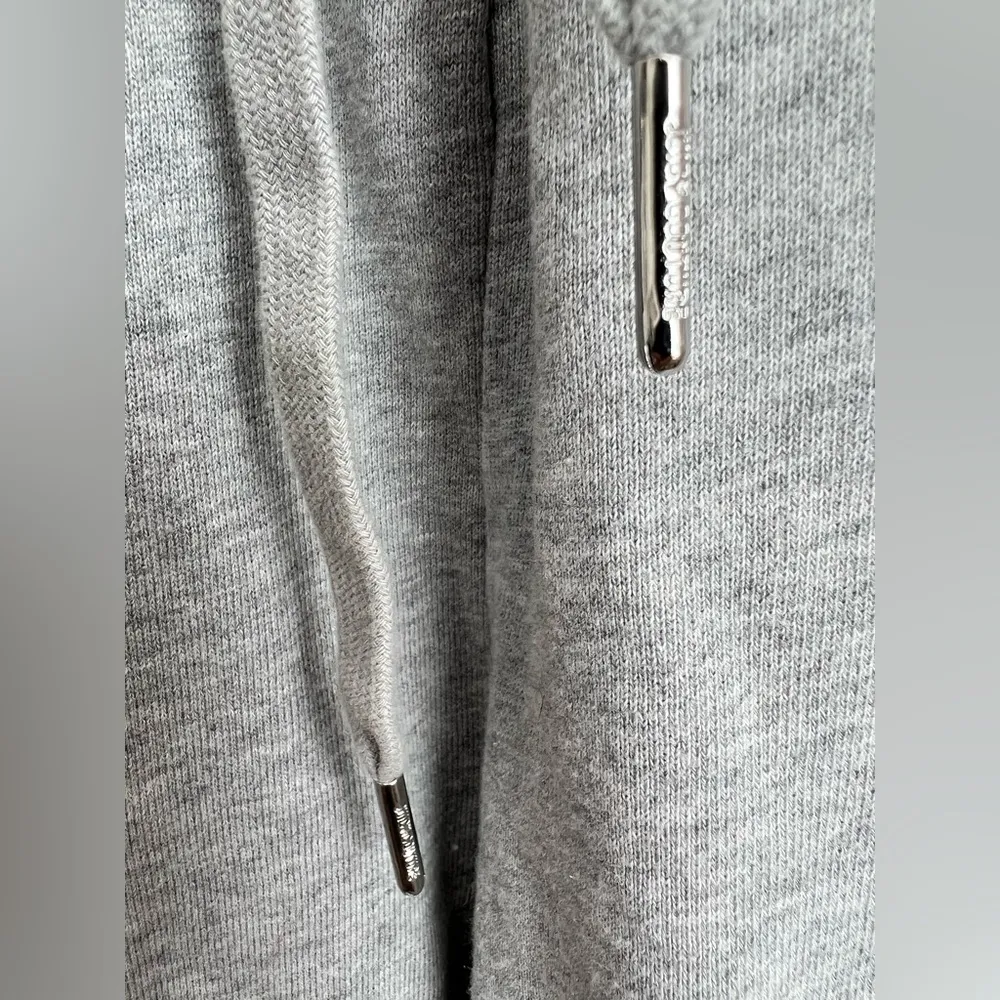 Juicy Couture women French Terry Zip Front Tank Jogger Grey Jumpsuit M - Image 7