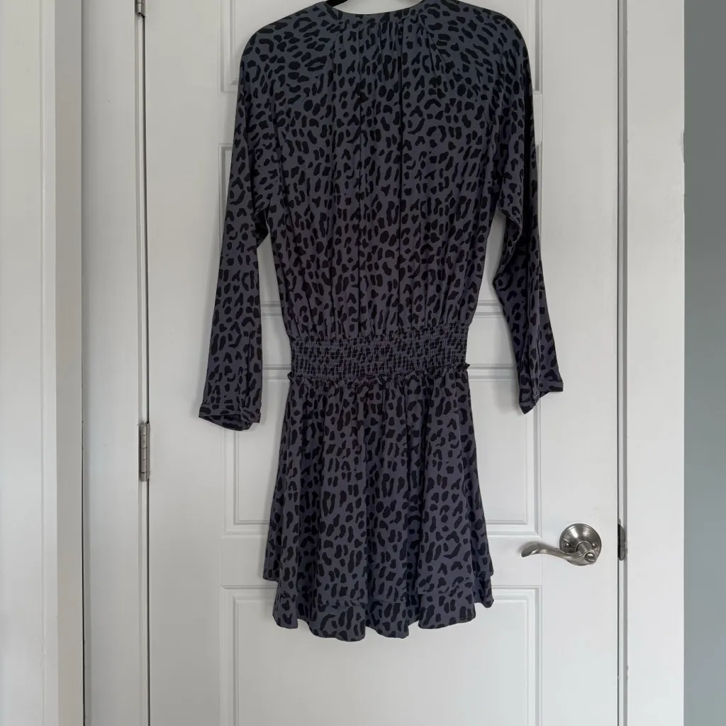 Rails Jasmine Dress,  Spotted Slate Navy Blue | Size Medium - Image 5