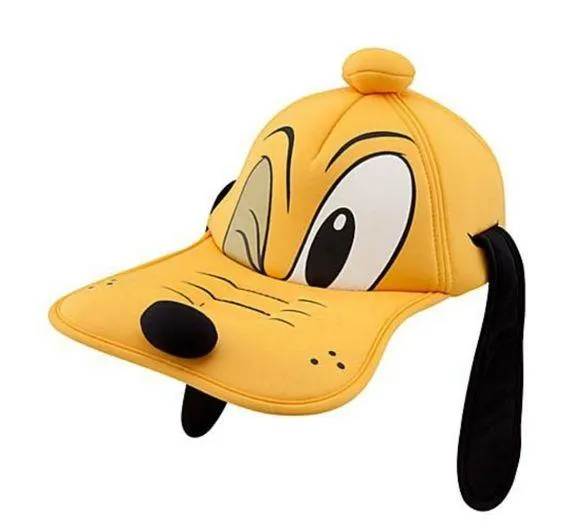 Disney Parks Pluto Novelty Foam 3D Hat and Pen Clip On Keychain Limited Release - Image 2