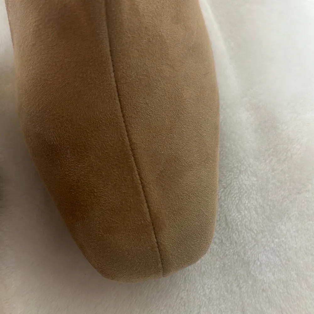 A New Day Brown Heeled Boots with Chunky Block Heel - Image 9