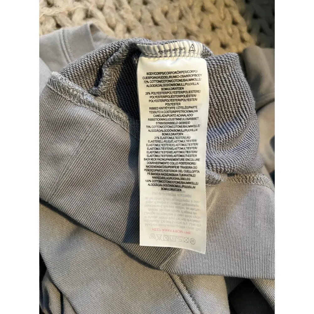 MUJI crew pull over sweatshirt lavender/ light purple size med - Image 5