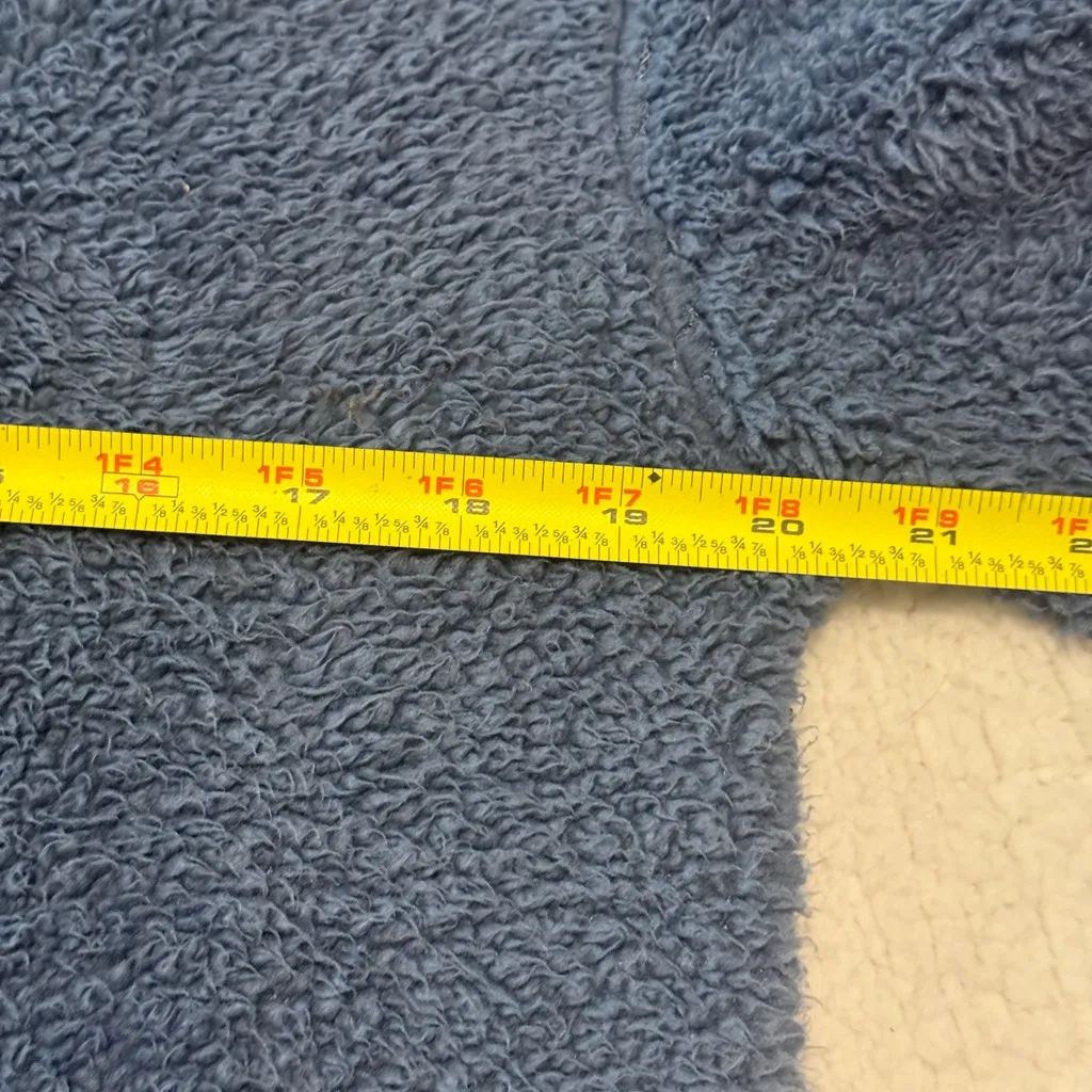 ✨Koolaburra by UGG Brushed Back Sherpa Teddy Jacket Size XS Blue - Image 6