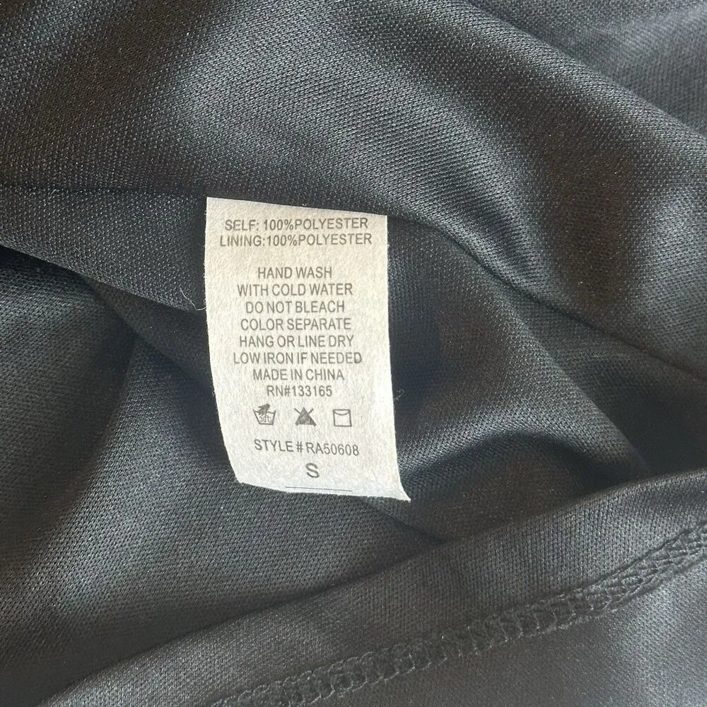 Altar'd State Lace Halter Dress Size S Whimsigoth Vampy Dark Academia Romantic - Image 12