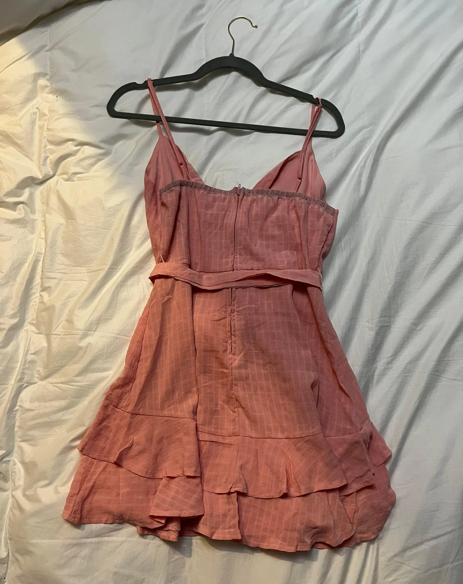 Francesca's pink wrap dress - Image 4