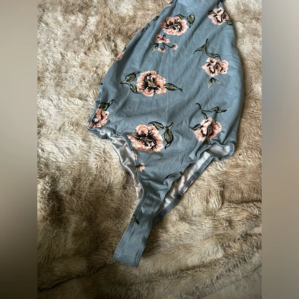 Forever 21 Floral Halter Bodysuit - Image 2