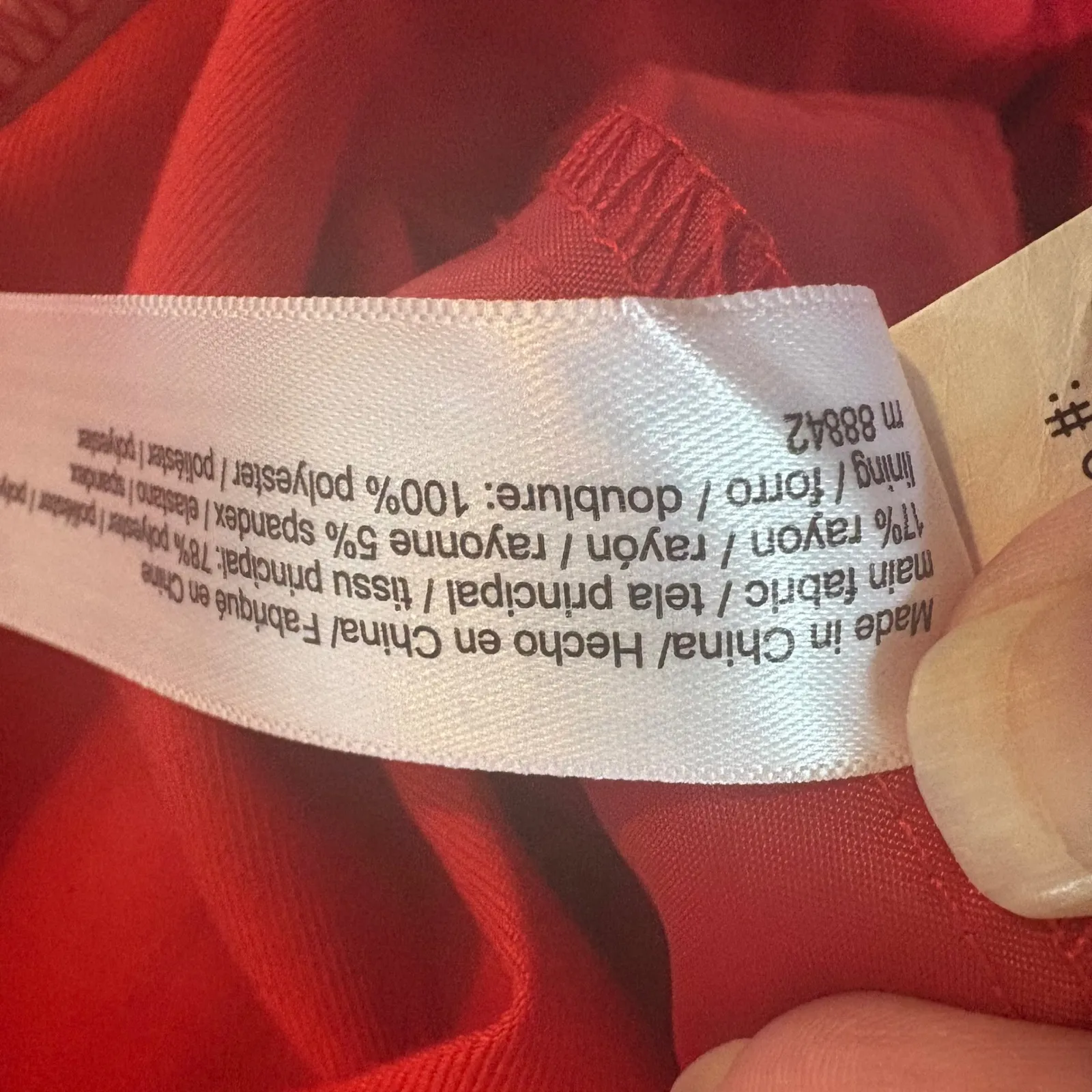 ELOQUII Red Wide Leg Tie Ankle Pants Size 20 NWT - Image 10