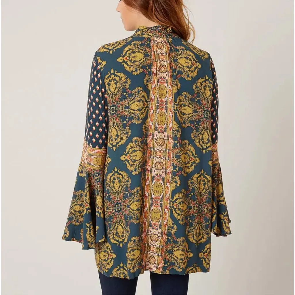 Free People Boho Magic Mystery Tunic Top – Size Small - Image 2