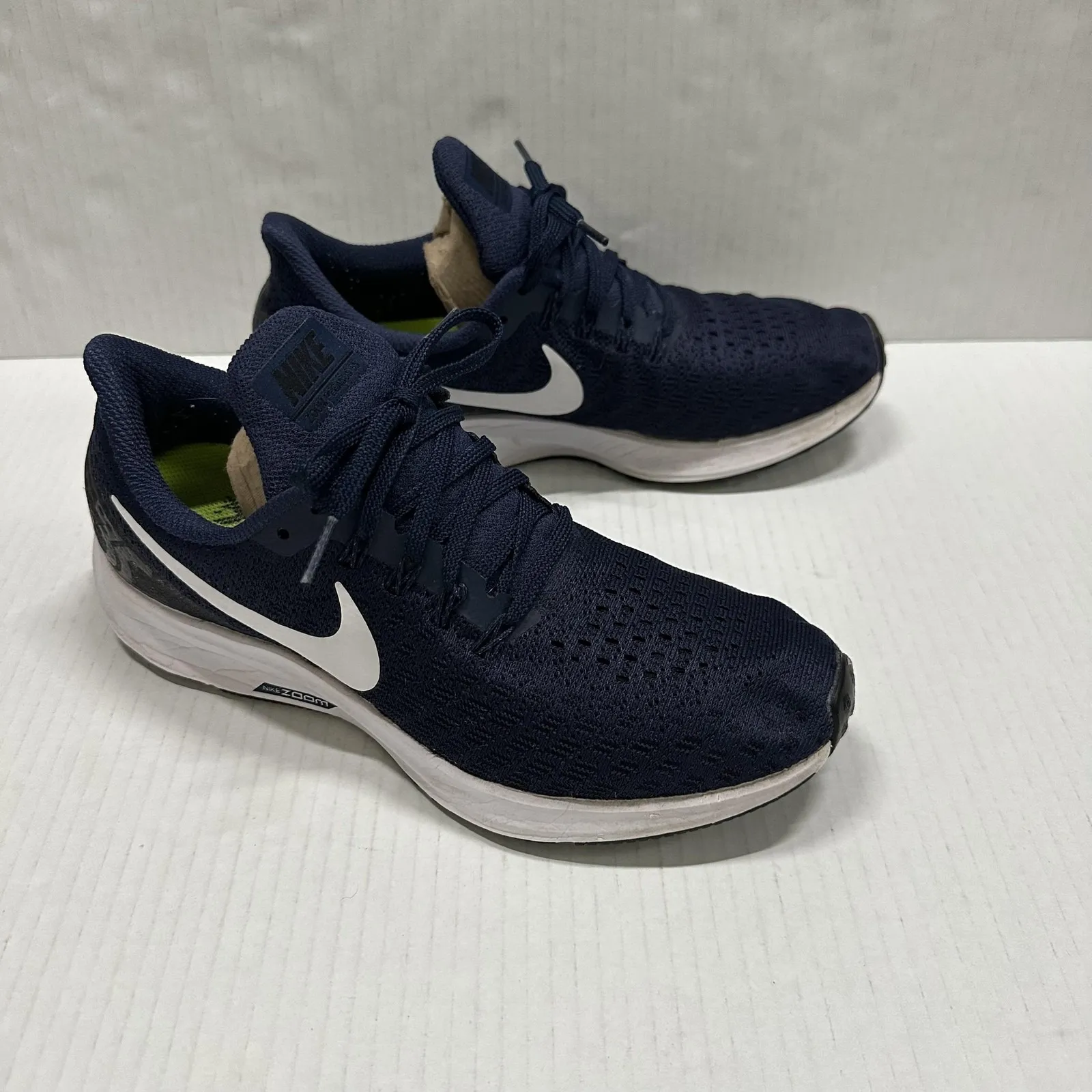 Nike Air Zoom Pegasus Shoes Womens 7.5 Blue Running Mesh Athletic Sneakers - Image 2