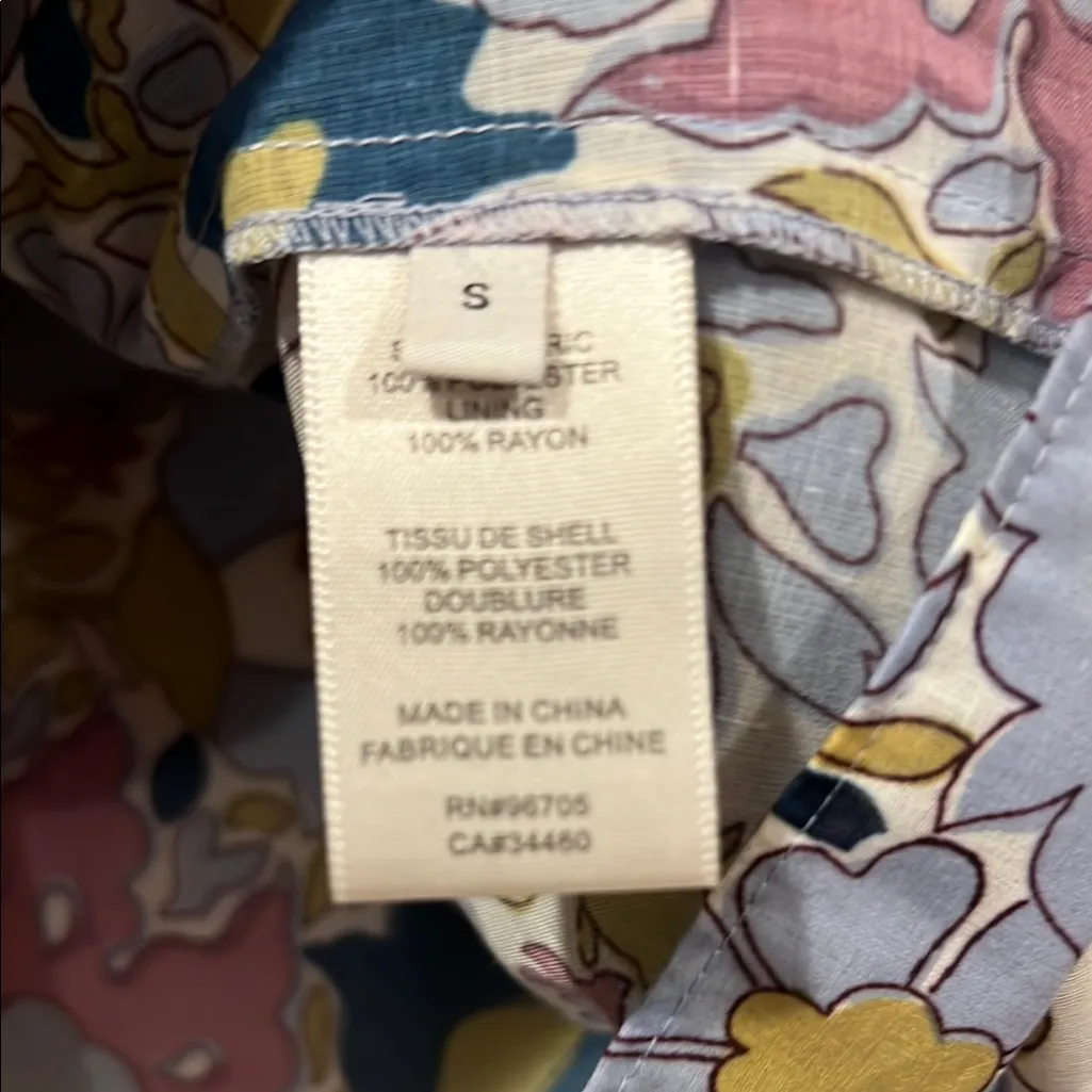 Rebecca‎ Taylor Cream Bishop Sleeve Blouse small full camisole included small - Image 7