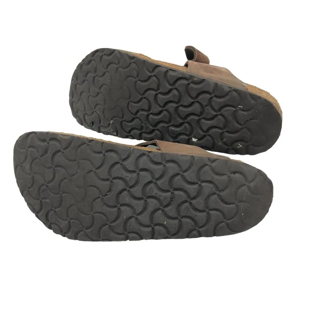 Birkenstock Gizeh Sandals Brown 39 Mens 6 Womens 8 - Image 4