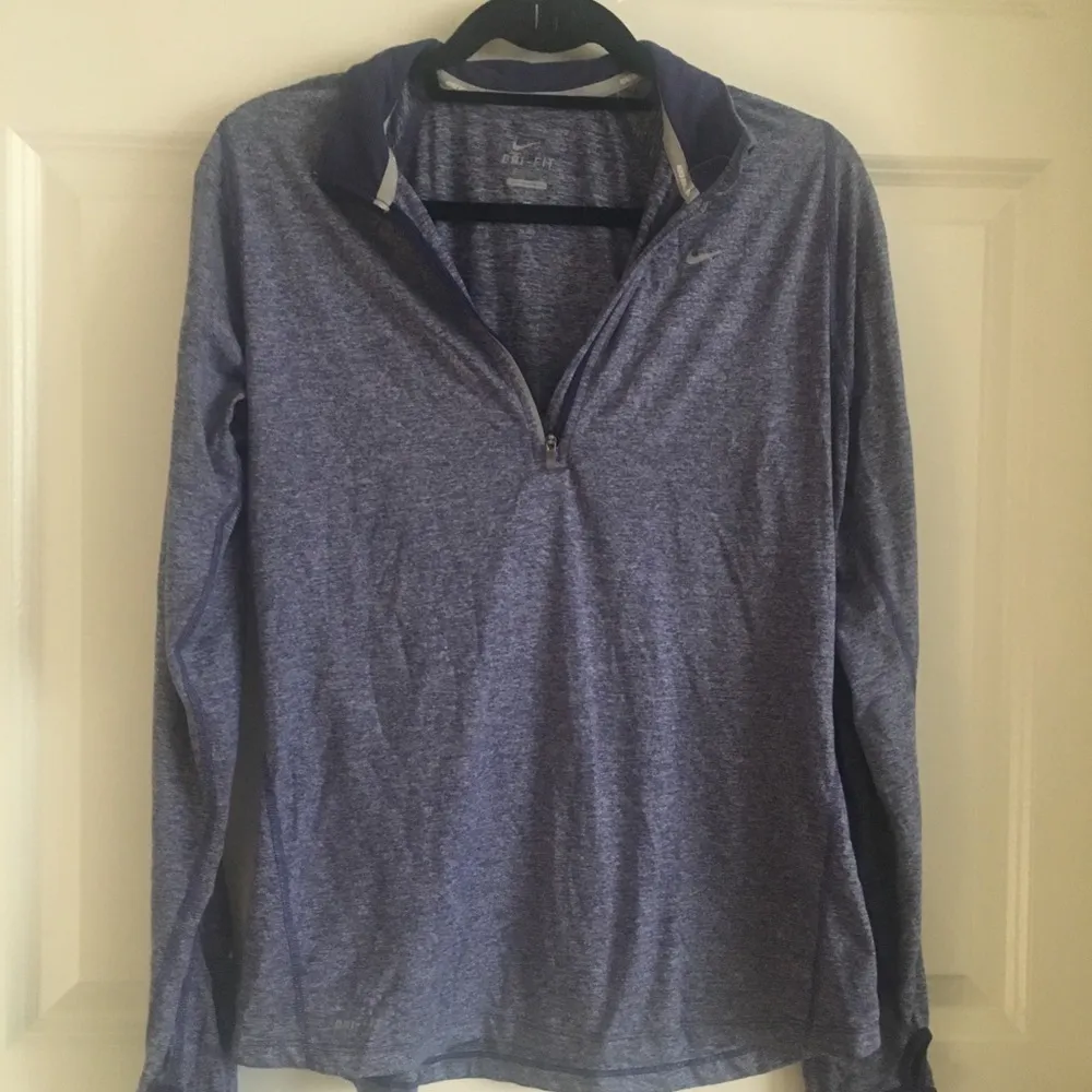 Nike Dri-Fit Long Sleeve Quarter ZIP Top - Image 2