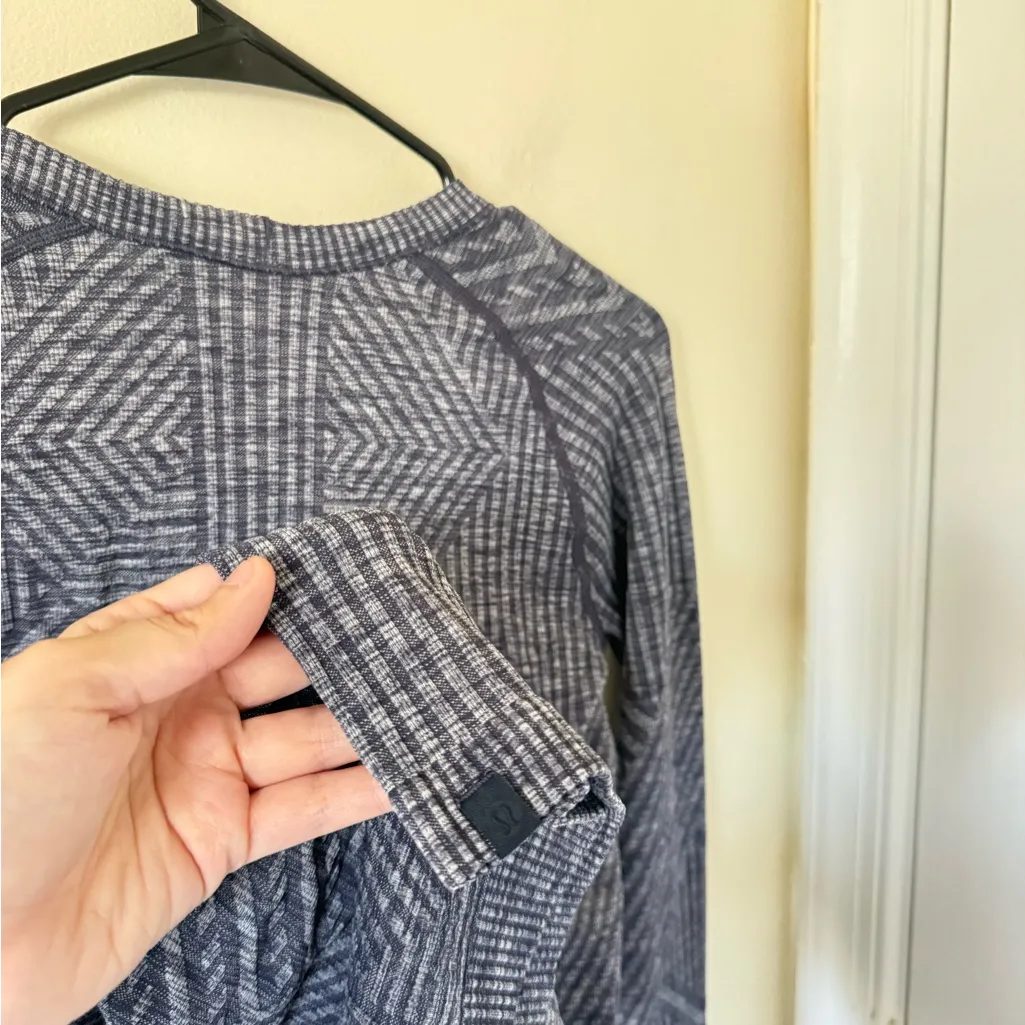 Lululemon Rest Less Pullover in Heathered Cadet Blue - Image 6