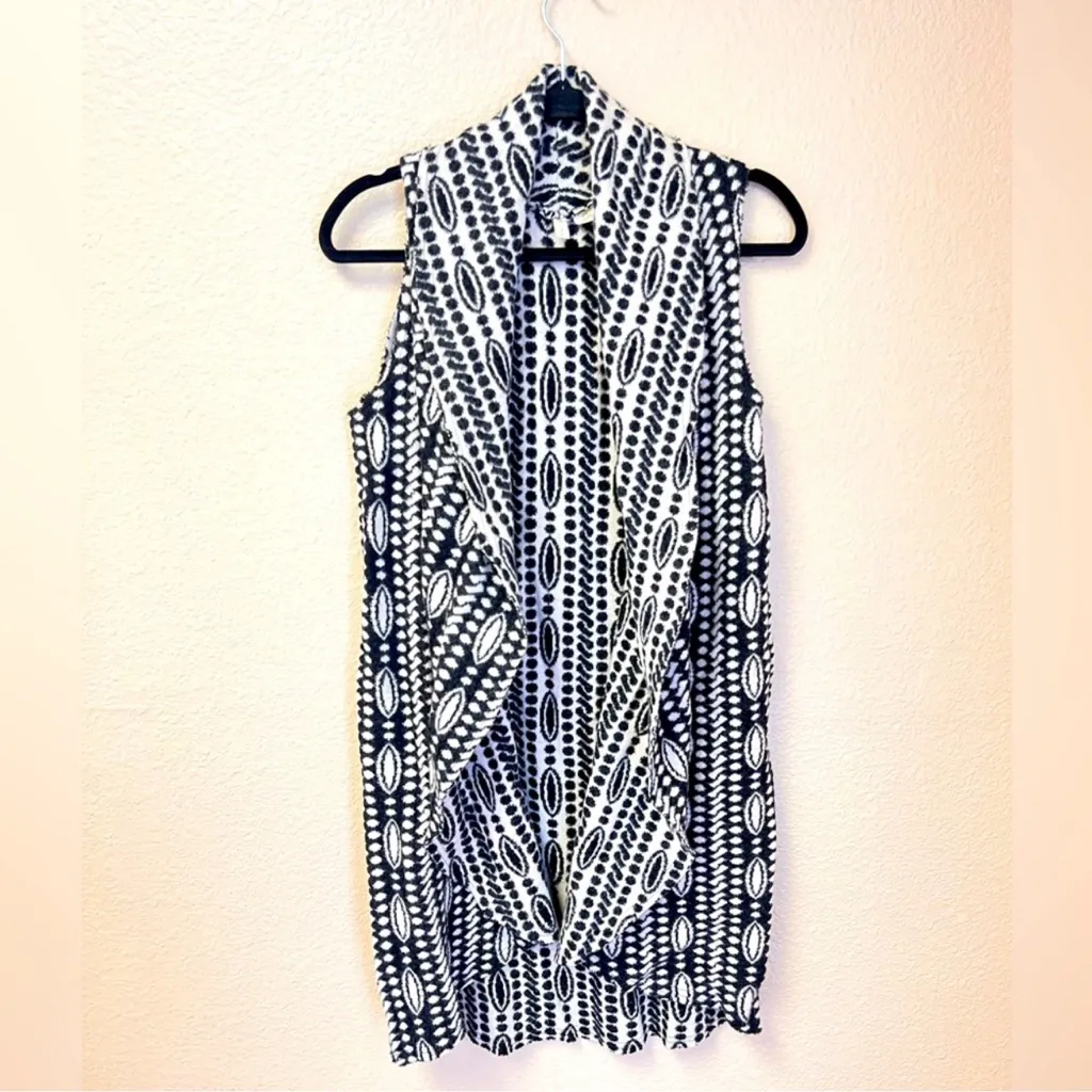 Anthropologie MOTH Open Knit Reversible Cotton Blend Sweater Vest Size XS/S - Image 2
