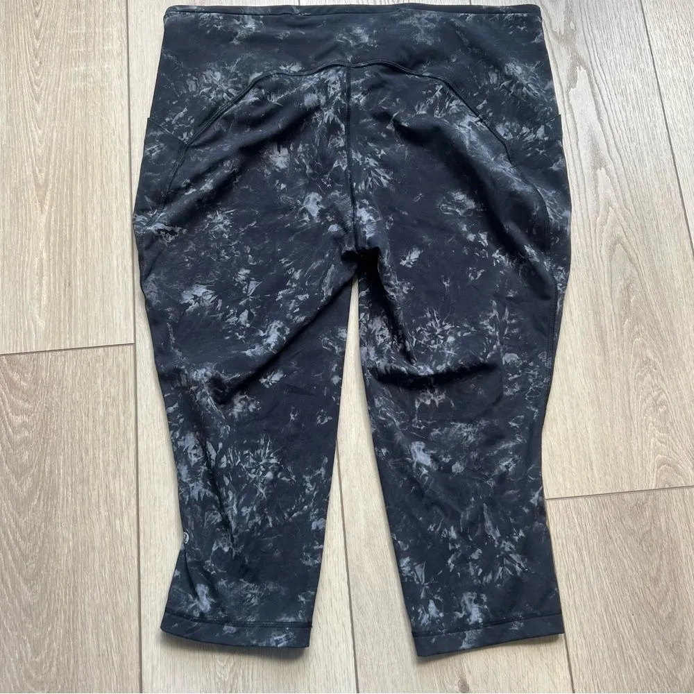 Lululemon Swift Speed High-Rise Crop 21" in Aquila Black Multi Size 20 - Image 12