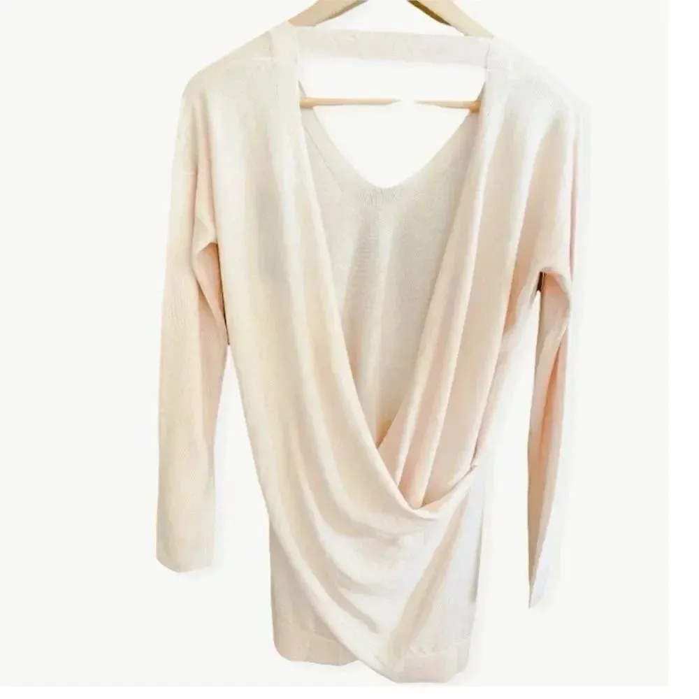 Vimmia  Shavasana Reversible Blush Womens Sweater - Image 4