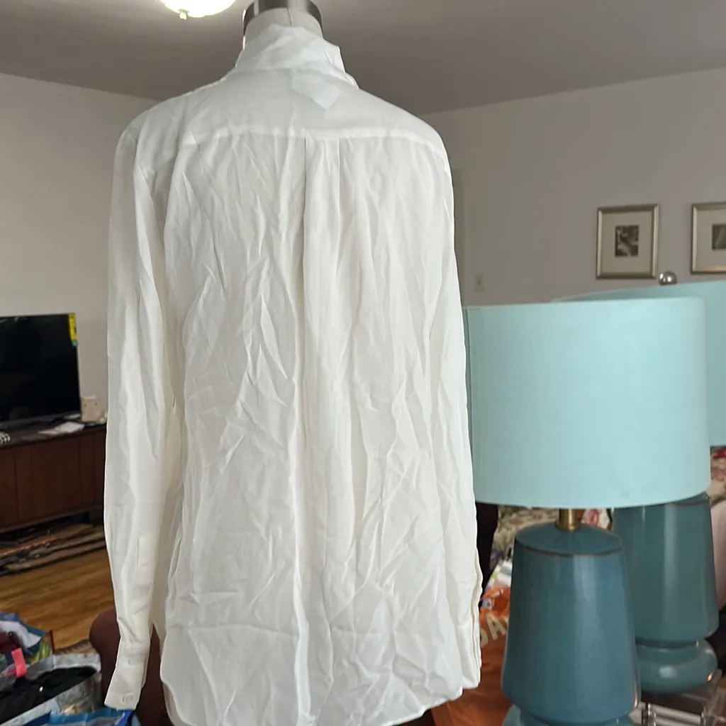 Flowy silk blouse - Image 5