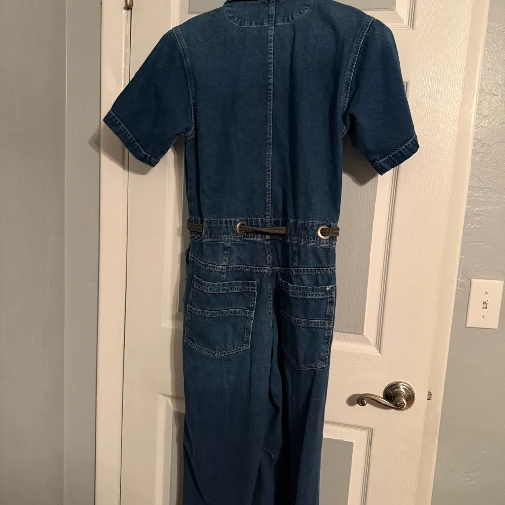 We The Free Edison Denim Jumpsuit - Image 6