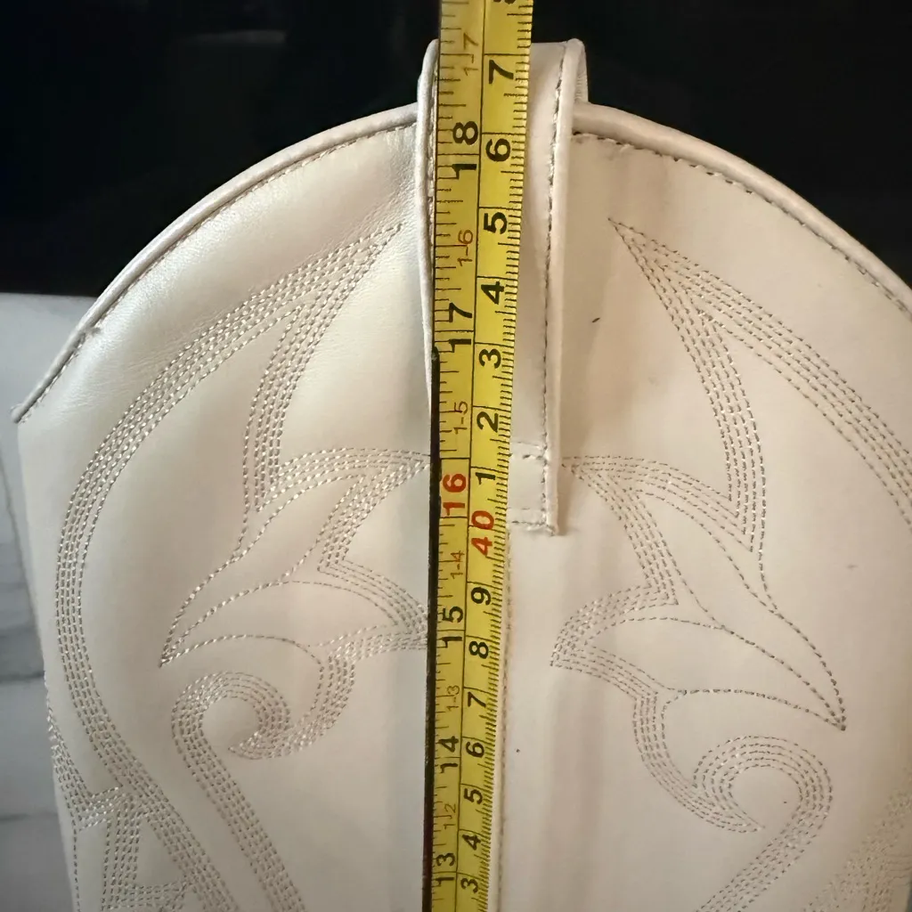 Steve Madden Lasso Boots – Bone | Knee-High Western - Image 2