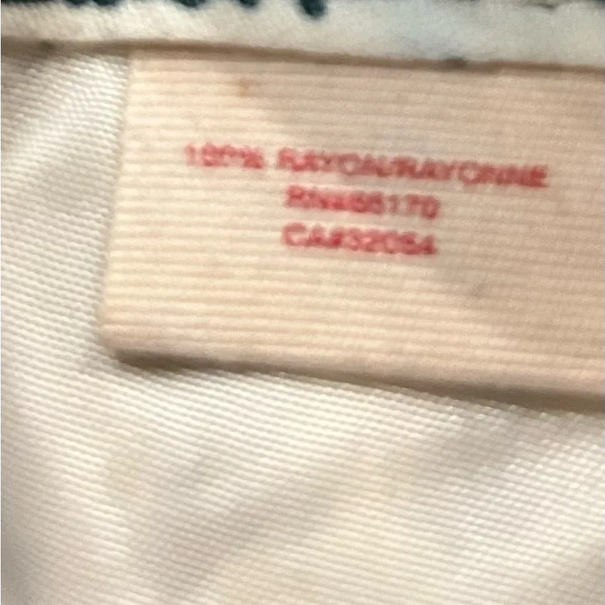 anthropologie Ett Twa Cream Green Striped romper Size 6 - Image 5