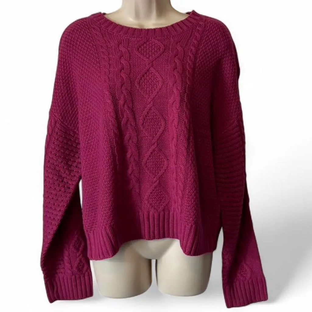 Sanctuary ‎ Cable Knit Sweater - Image 3