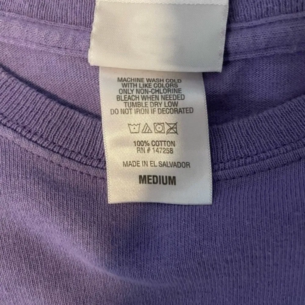 Women’s “Simply Southern” Purple Tee Size Medium - Image 4