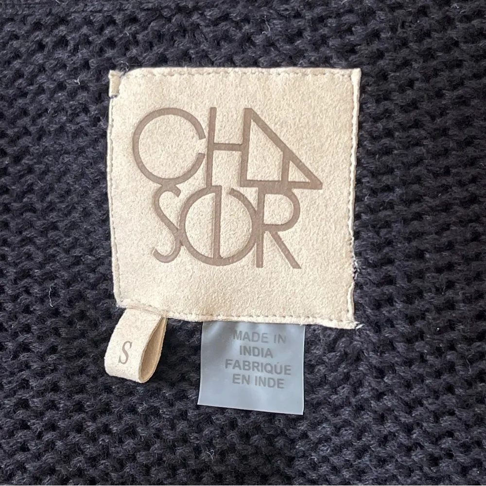 Chaser Women’s Bell Fringe Sleeves Open Front Cardigan Sweater Size S Cotton - Image 8