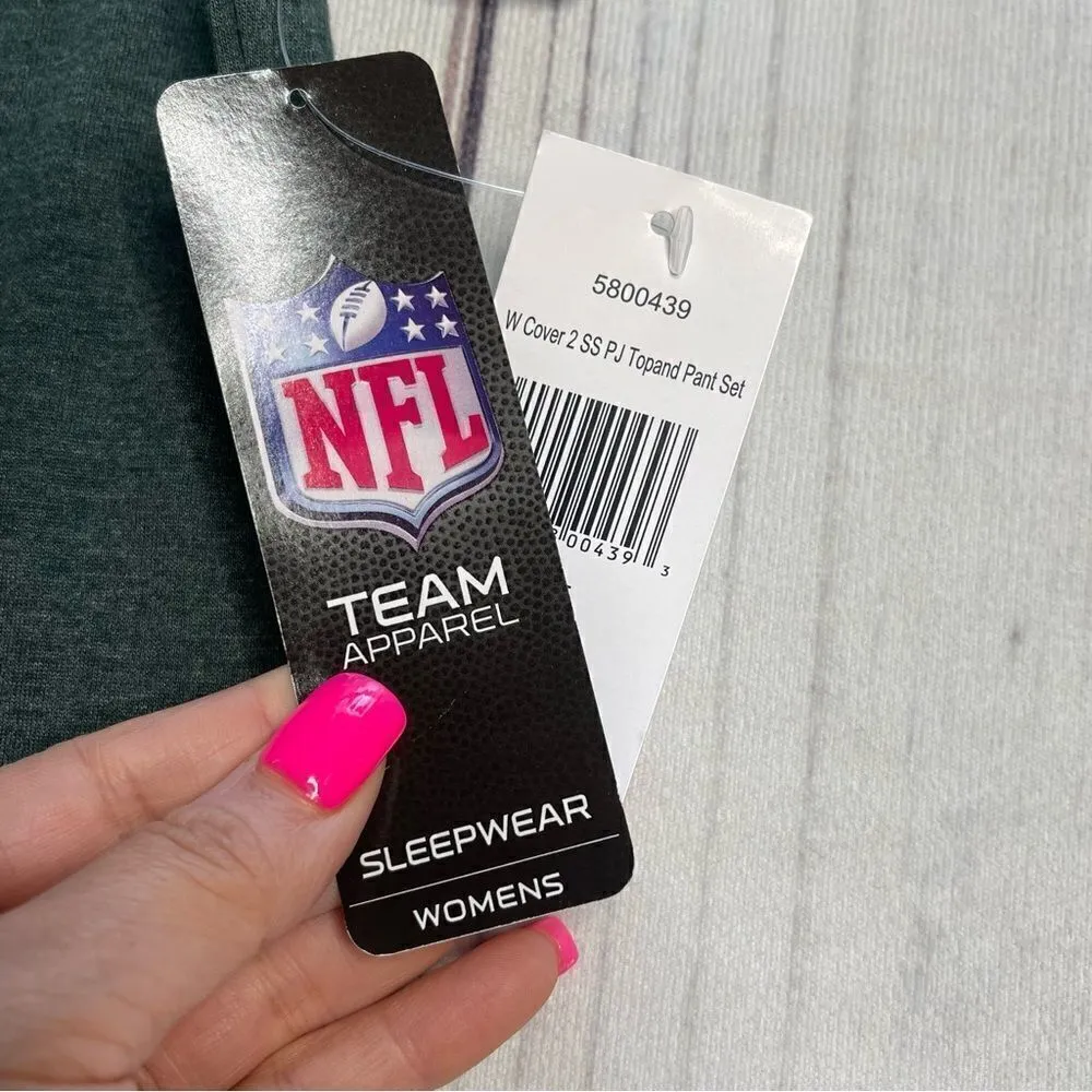 New!! Green Bay Packers NFL Team Apparel Womens Sleepwear T Shirt Size Large - Image 3