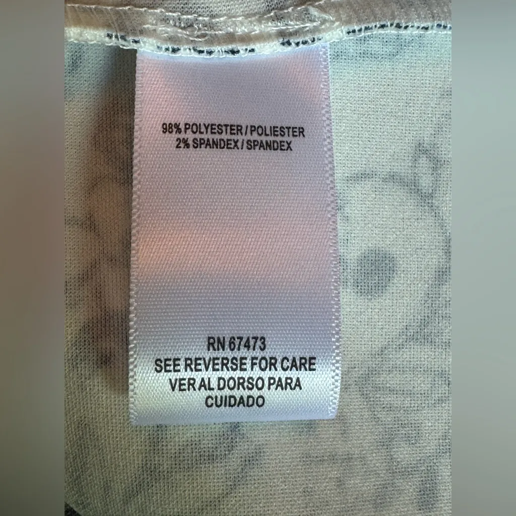 Gabby Skye Blue and White Patterned boho Midi Dress - Image 7