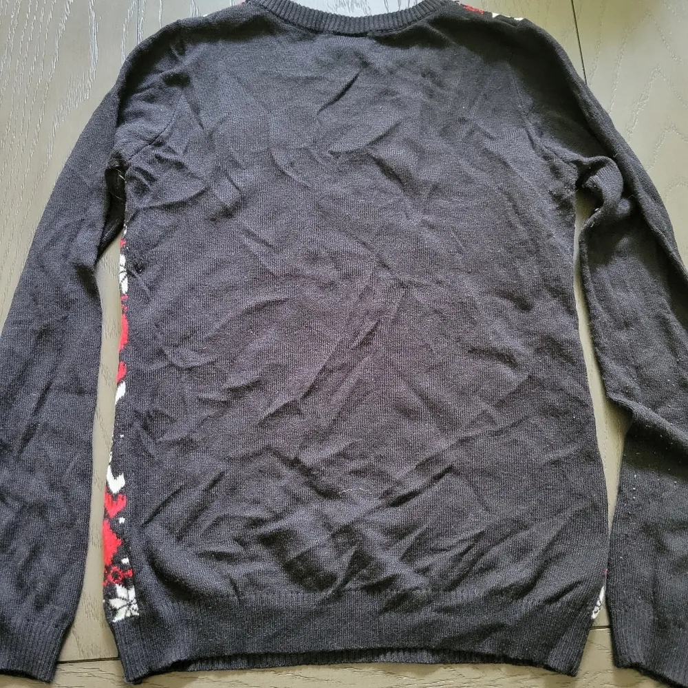 Ugly Christmas Sweater Rue 21. Juniors L. Snowman winter holiday Christmas - Image 3