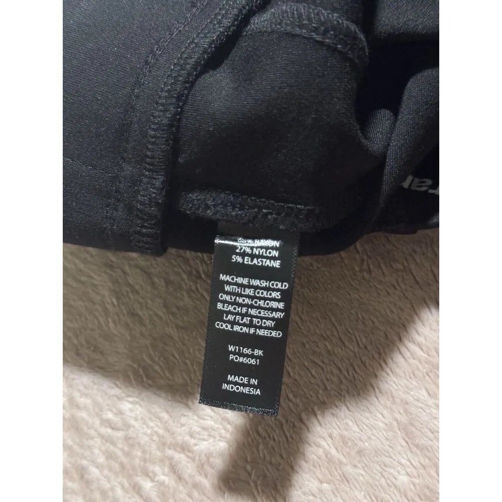 Betabrand Dress Yoga Pull on Pants Black Straight Leg Work Office‎ Sz S Petite - Image 3