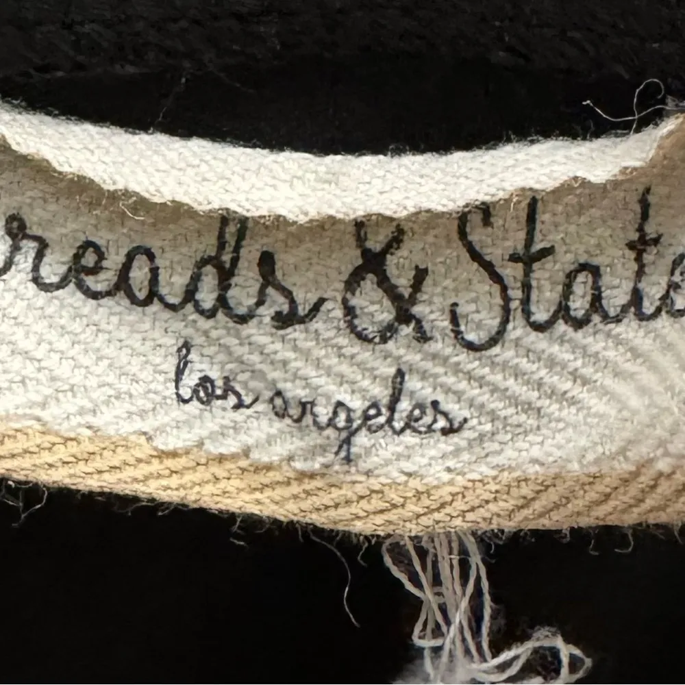 Threads & States black satin spaghetti straps cowl neck slip dress, size S party - Image 2