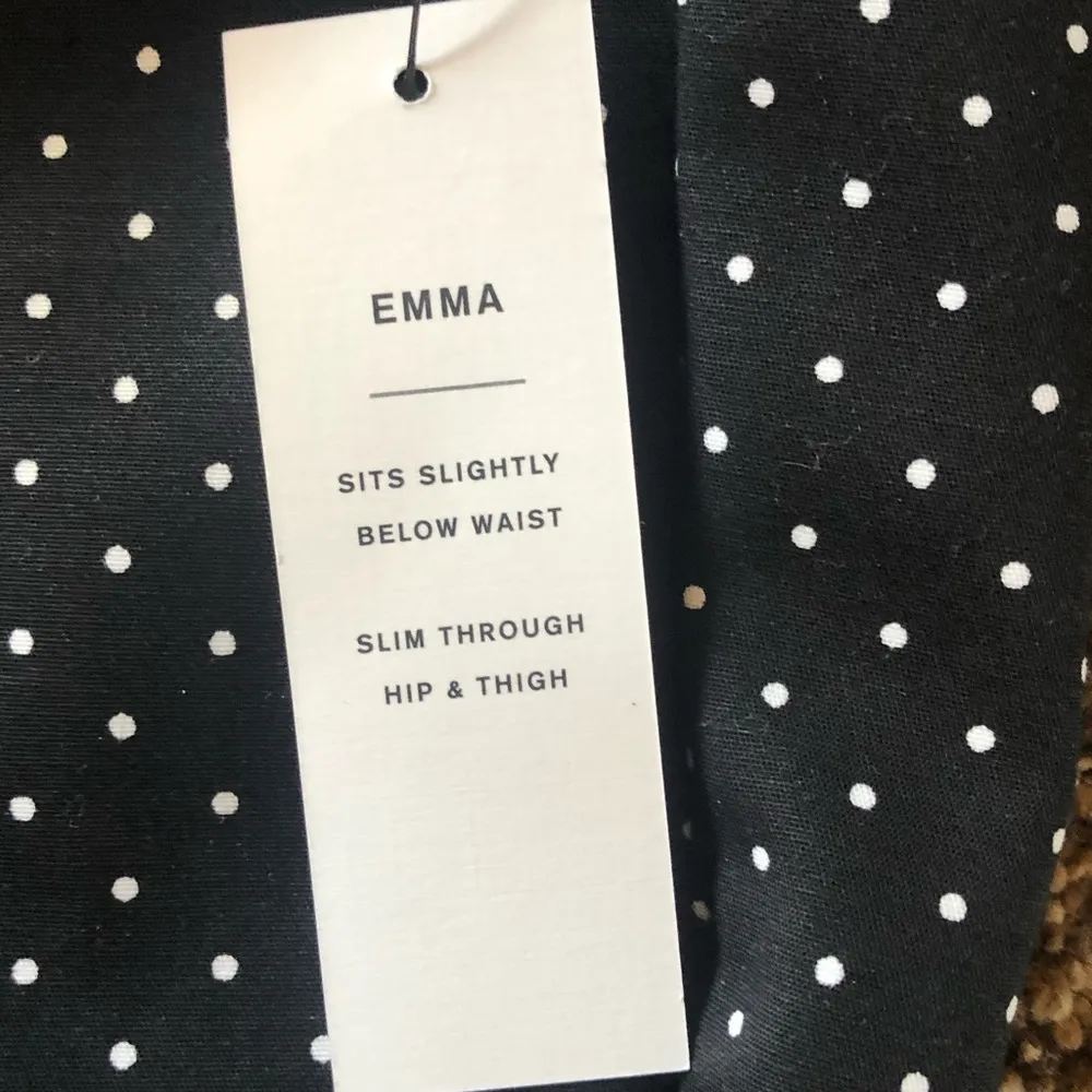 Liz Claiborne Bermuda Emma Shorts Black White Polka Dot New NWT Size 18 - Image 5