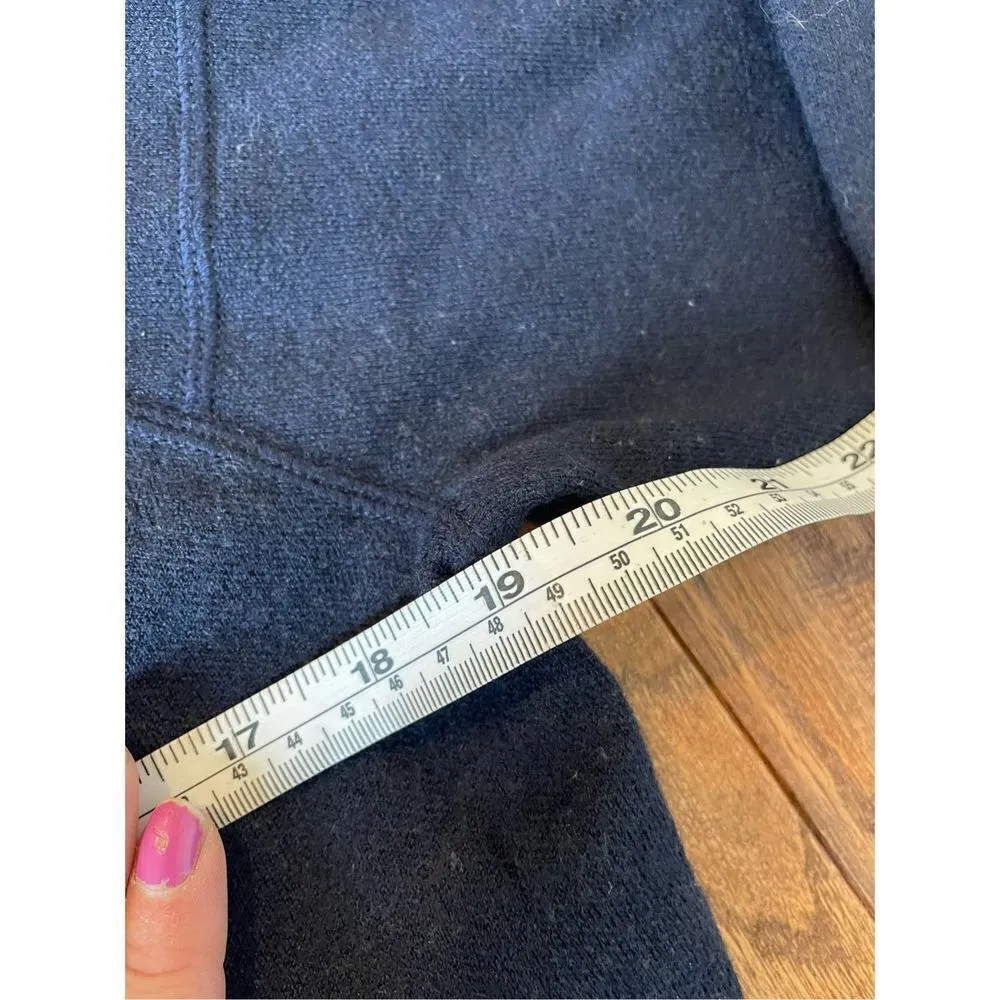 J.Crew collection merino wool navy sweater xs Blue - Image 7