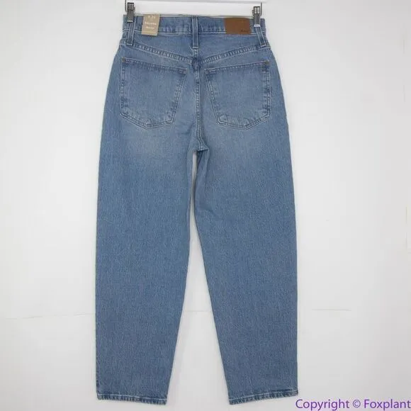NEW Madewell USA-made Balloon Jeans in Whistler‎ Wash, 26 - Image 6